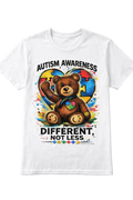 Youth Autism Awareness ‘Different Not Less’ T-Shirt | Support & Inclusion Tee